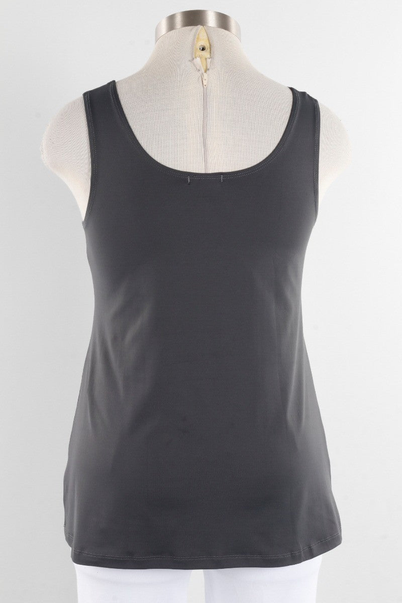 A-Line Tank - Smoke