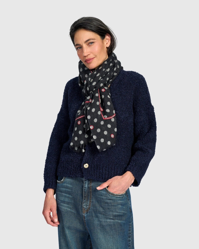 Patty Scarf - Midnight Dot