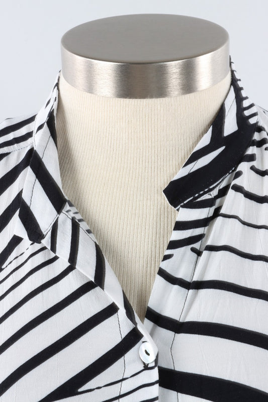 Zuza Dress - Black & White