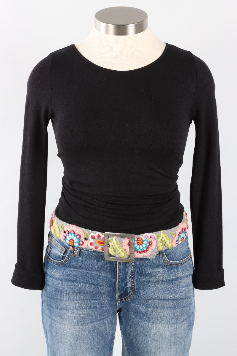 Embroidered Belt - Beatrix
