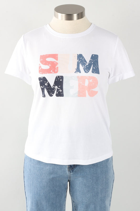 Summer Tee - White