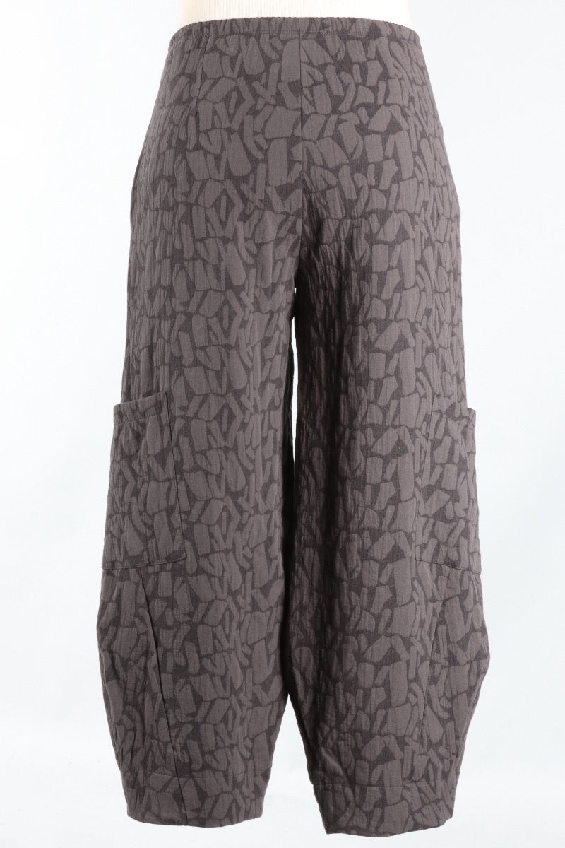 Digby Pant - Iron Monoco Brocade