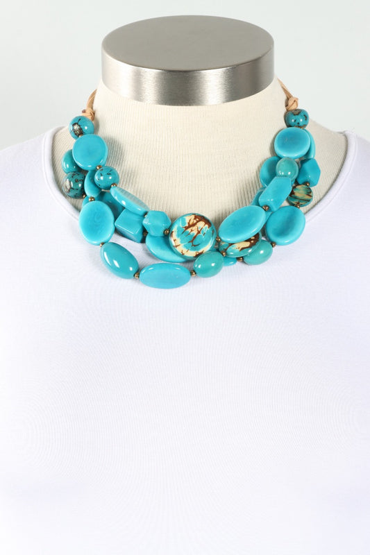 Leonor Necklace - Turquoise