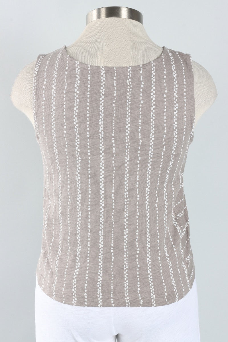Harborside Tank - Fog Stripe