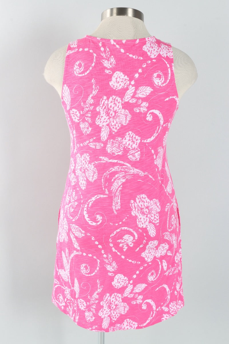 Easy Tank Dress - Cosmo Vintage Scroll