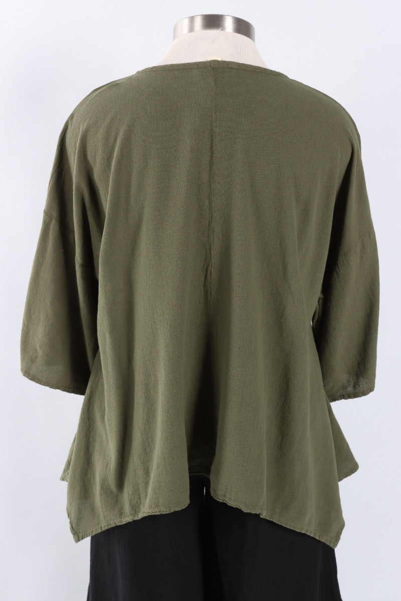 Pocket Top - Fern