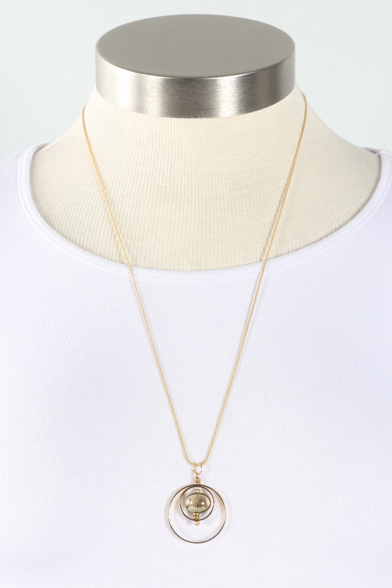 Immortal Eyes Necklace - Gold