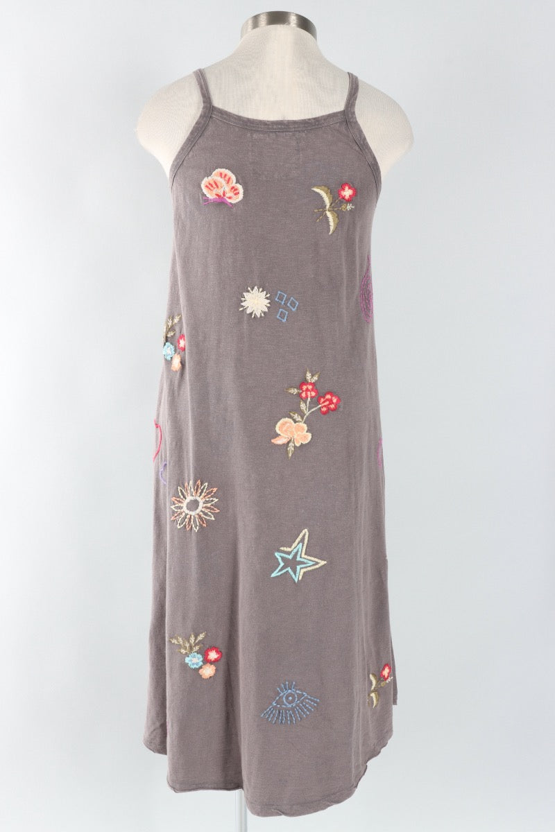 Isha Dress - Dark Grey