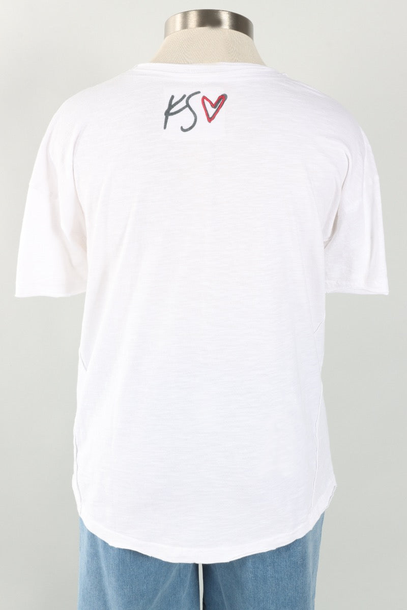 Chloe Tee - White