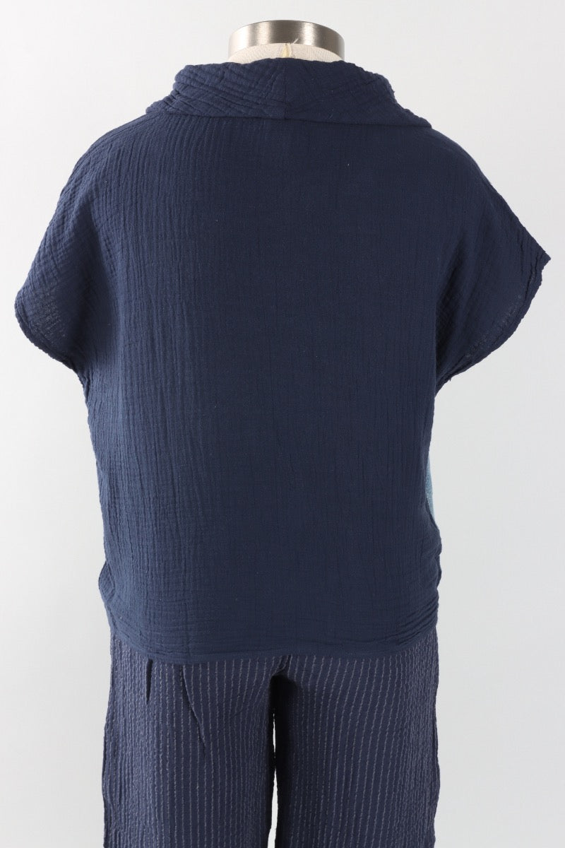 Valetta Top - Navy