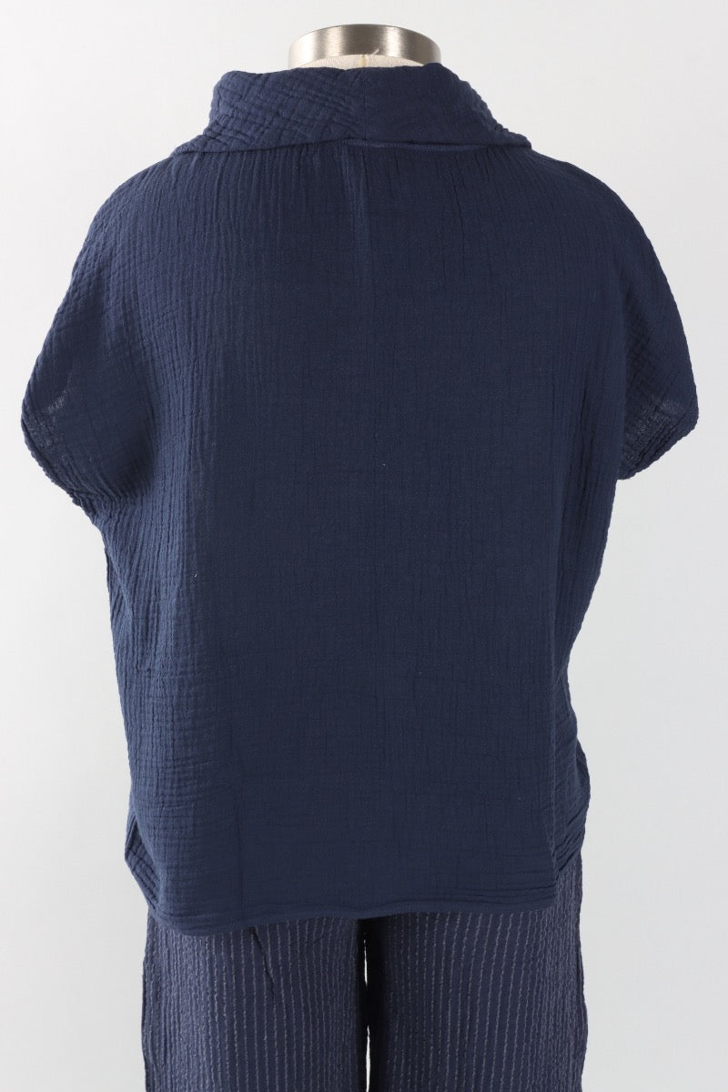 Ruby Top - Navy