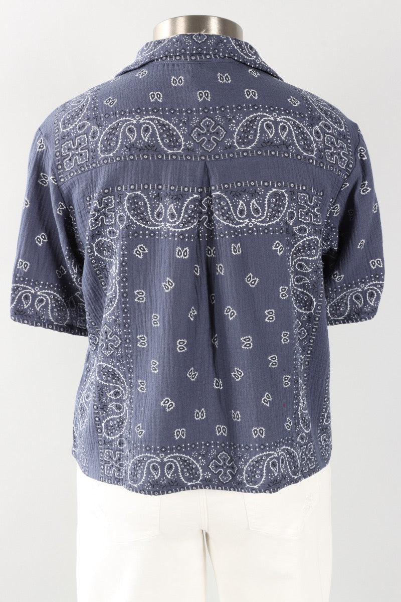 Marisol Shirt - Navy