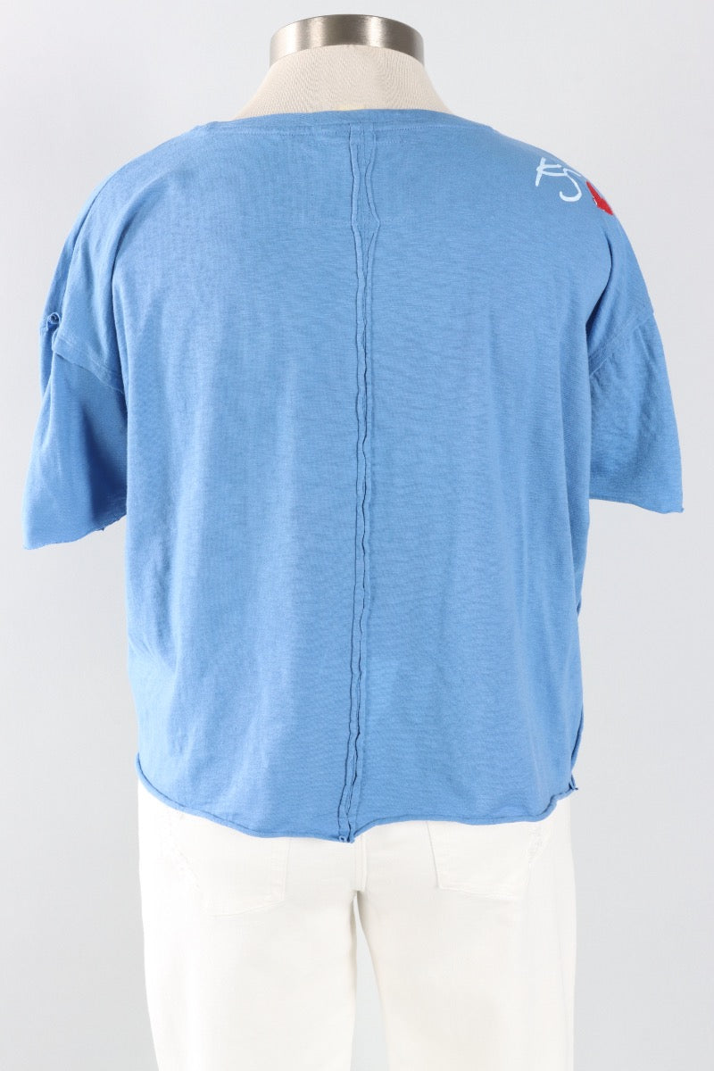 Melina Tee - Capri Blue