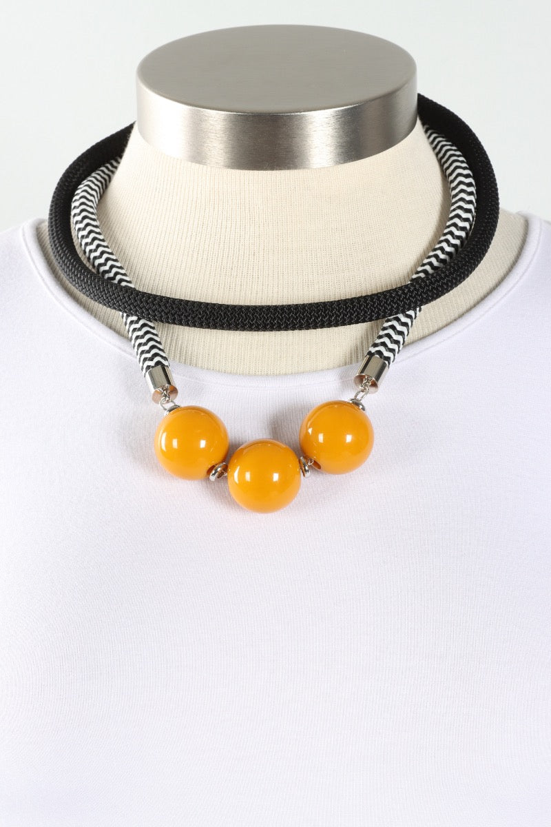 Inspire Necklace - Mustard