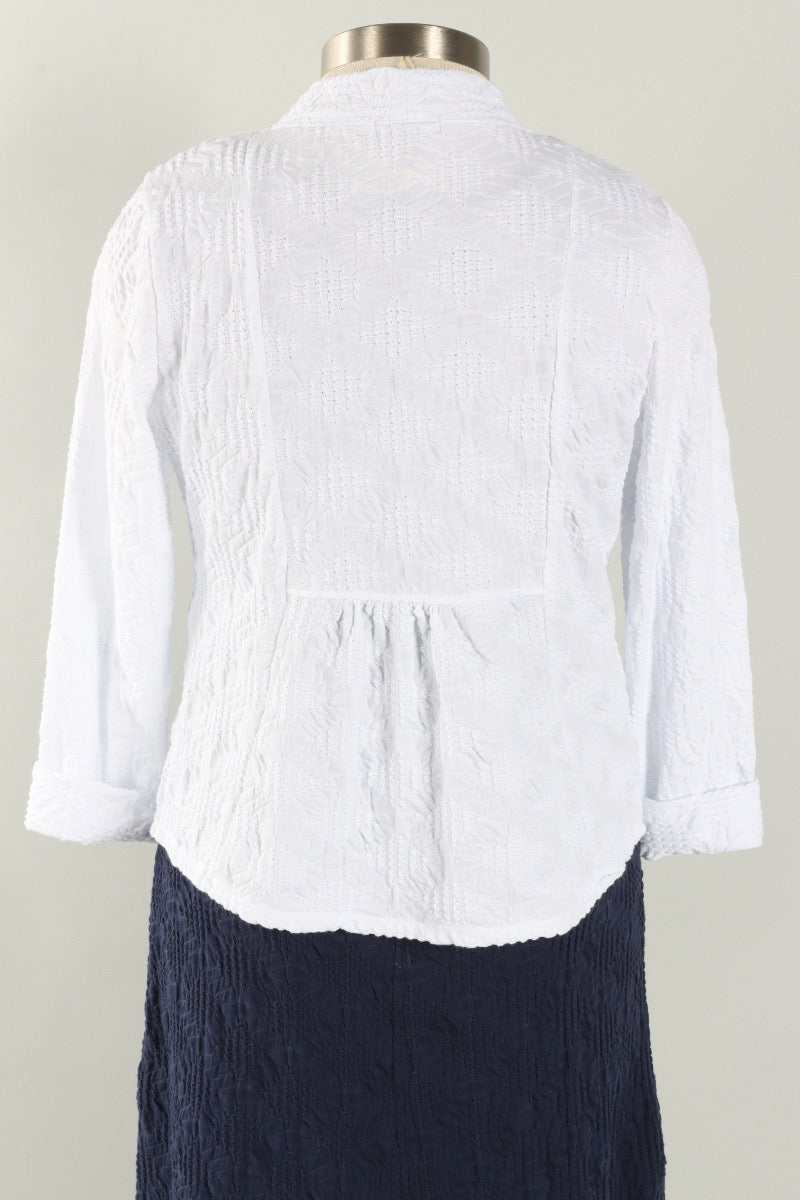 Sunrise Cardi - White
