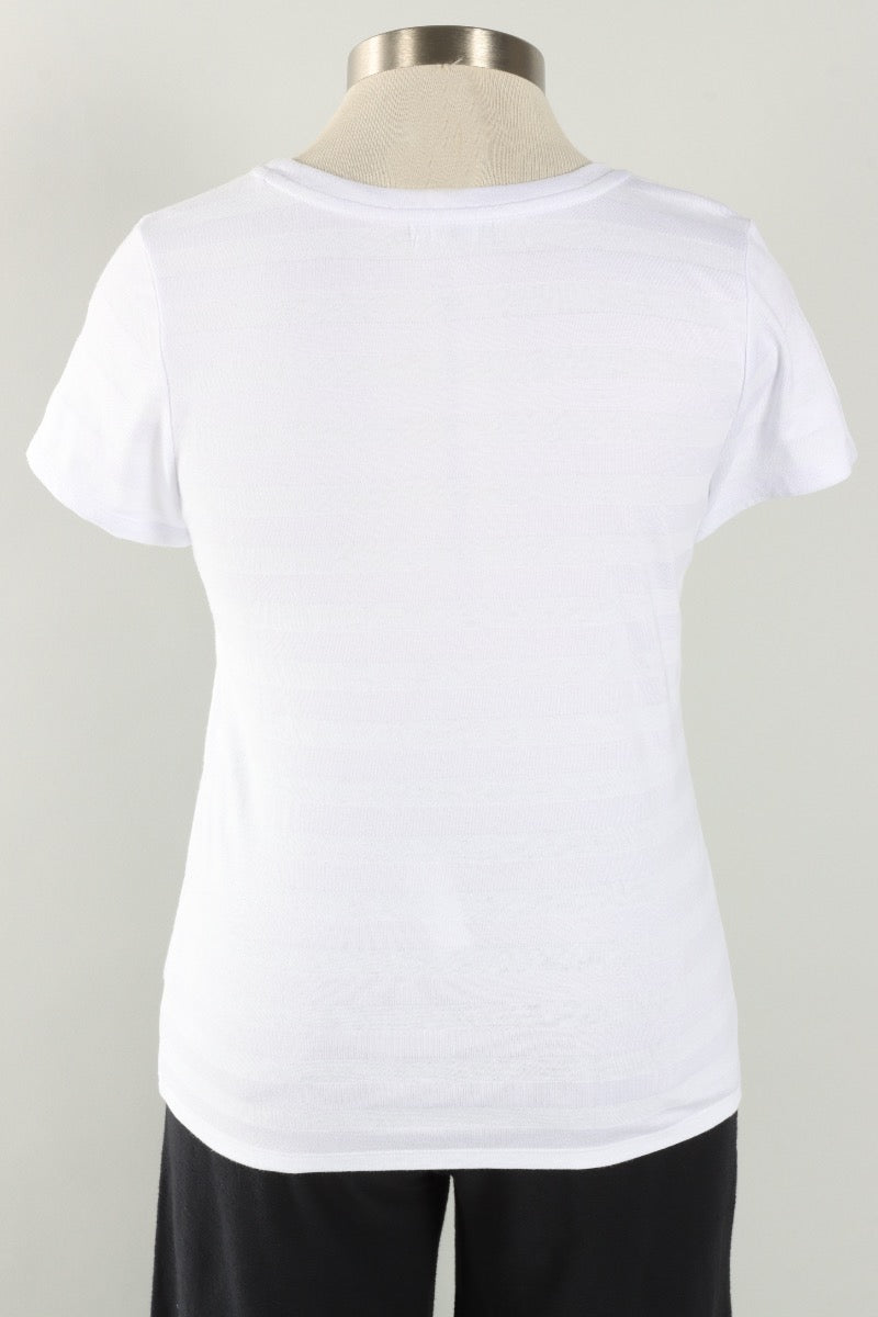 Short Sleeve Tee - White Stripe