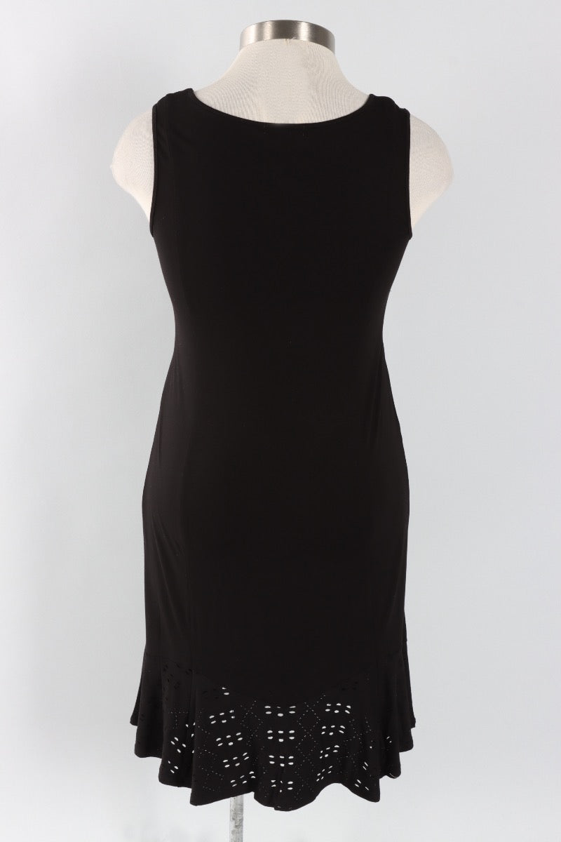 Eyelet Dress - Black