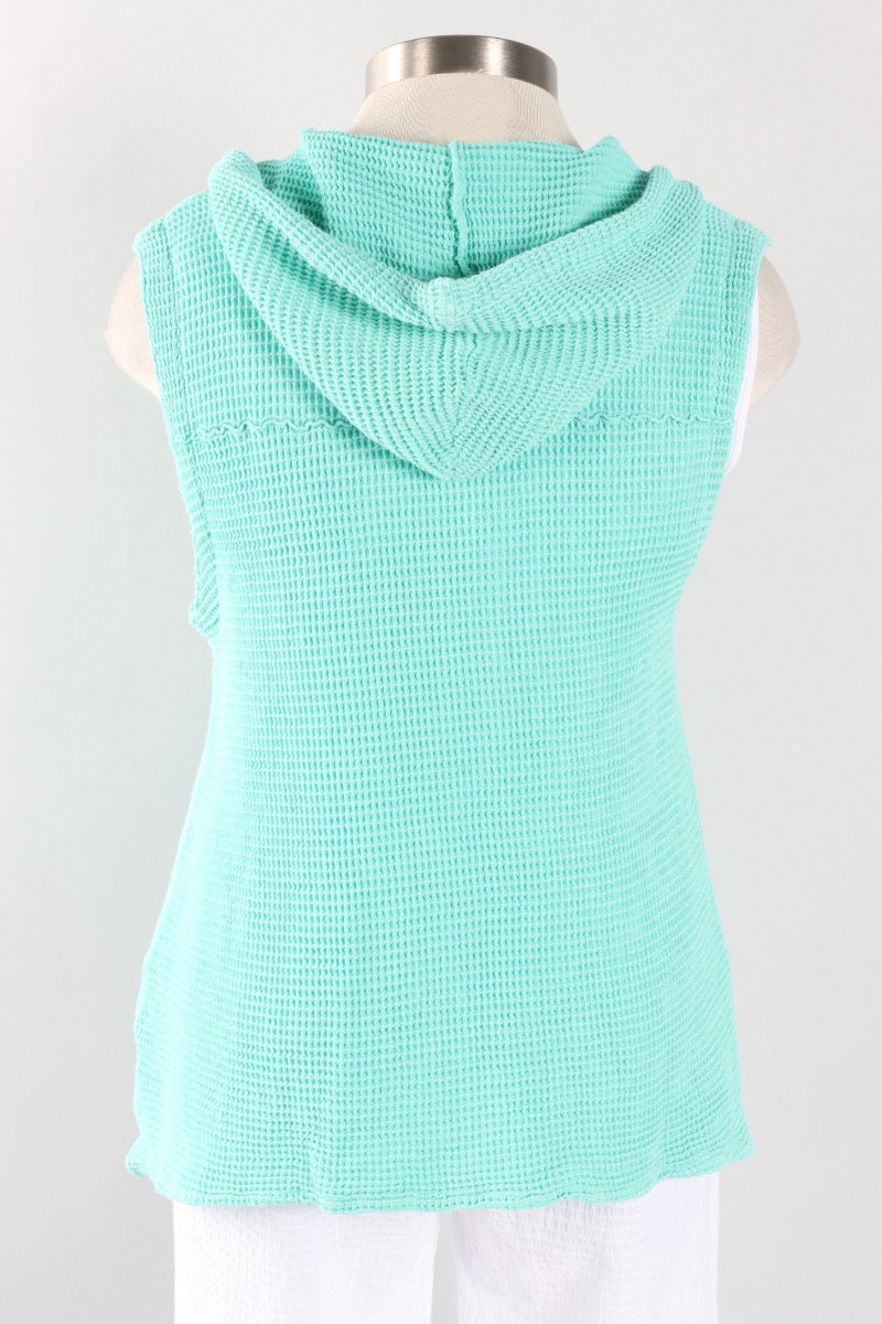Hooded Vest - Aquatic