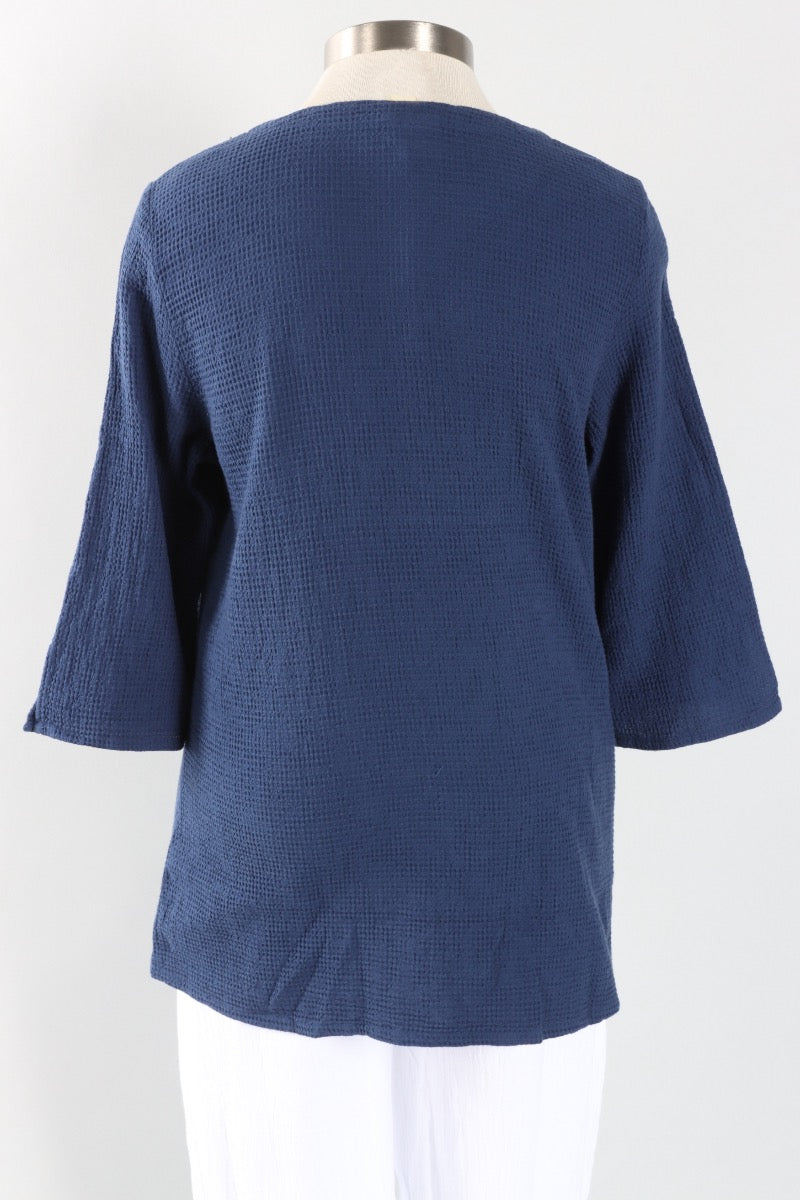 Asymmetric Tunic - Navy