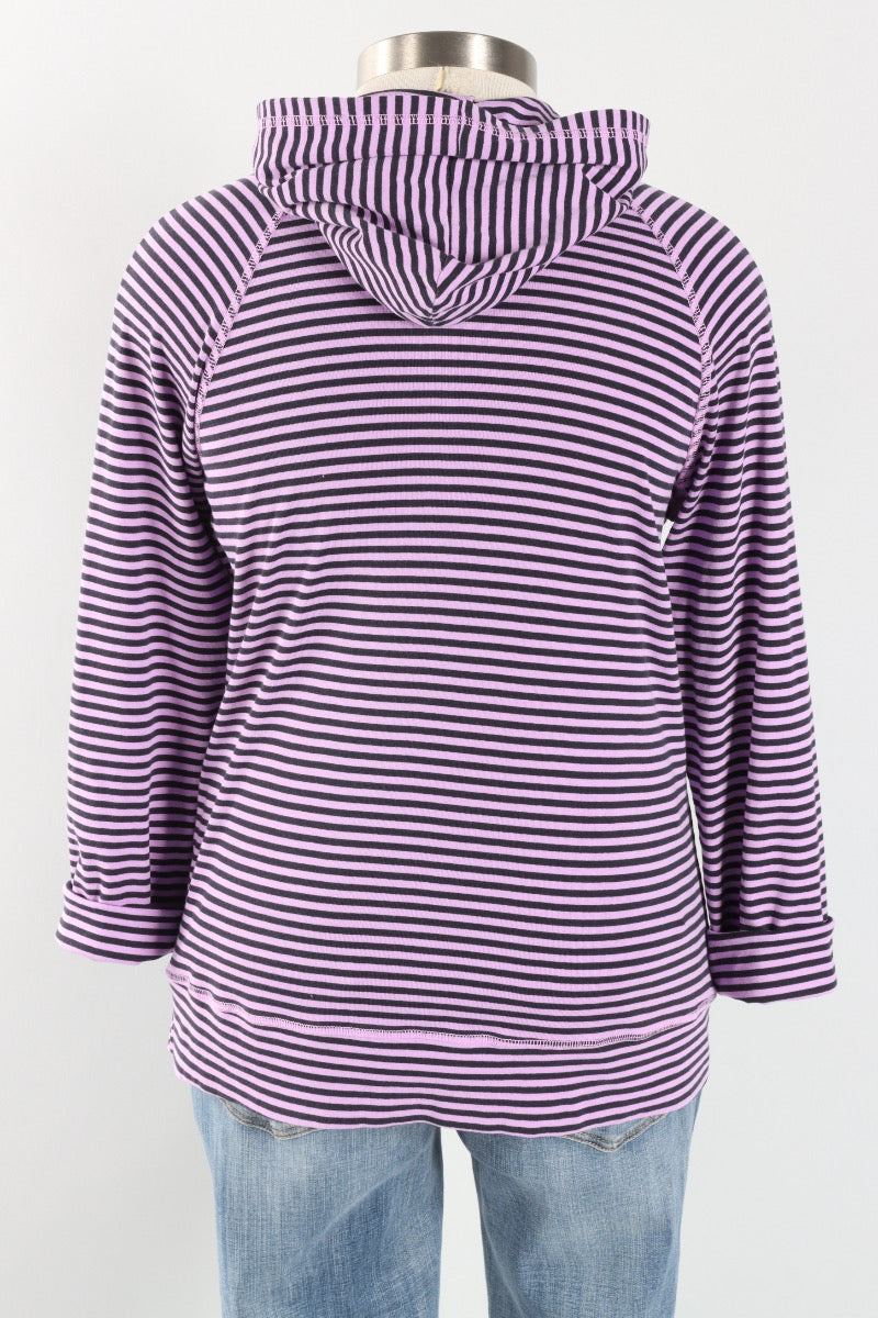Banded Hoodie - Tulip