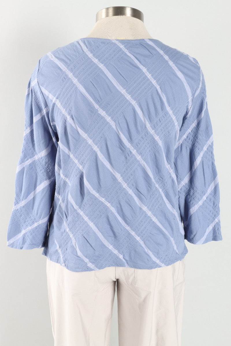 Bias Cut Pullover - Pool
