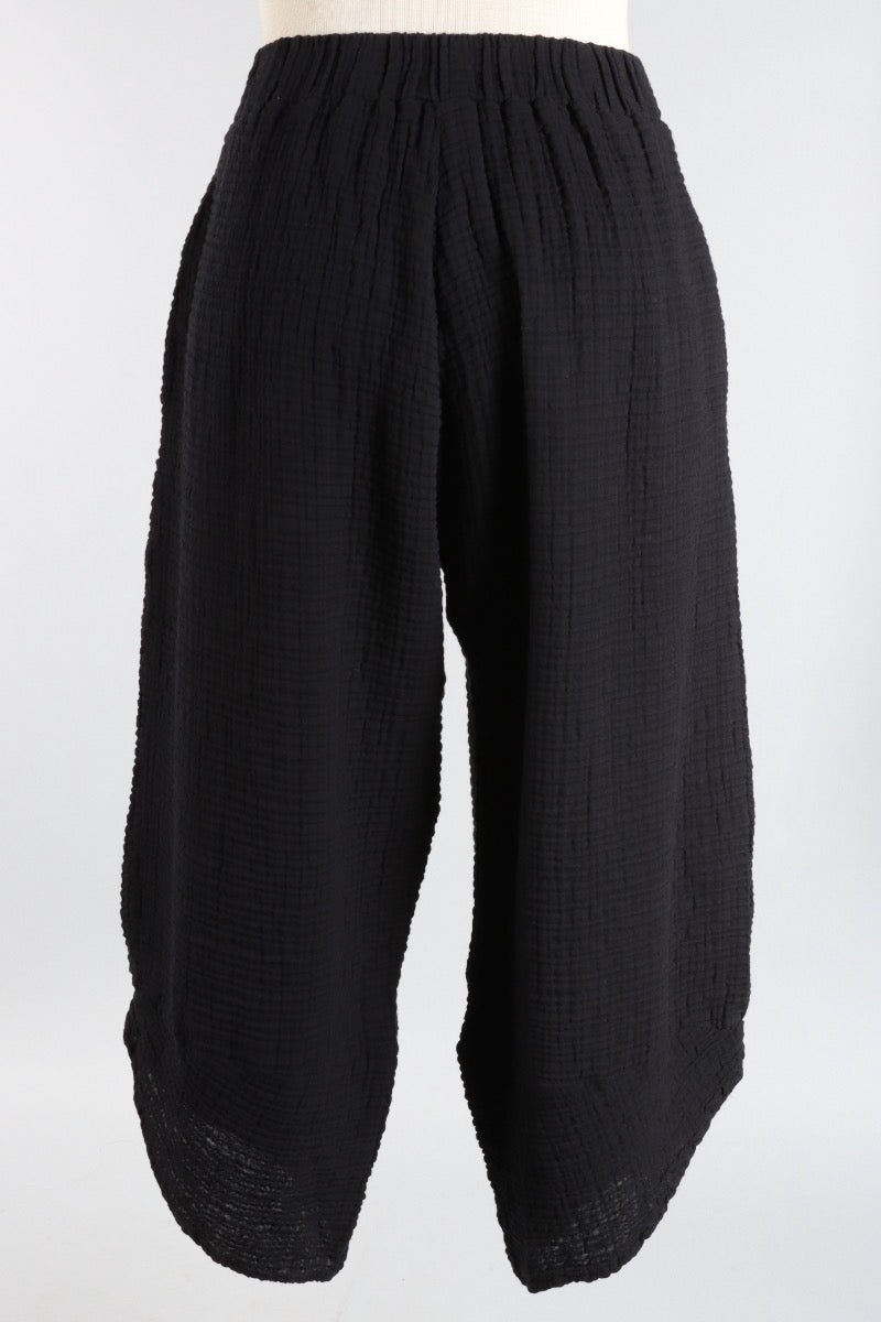 Hayes Pant - Black Gauze