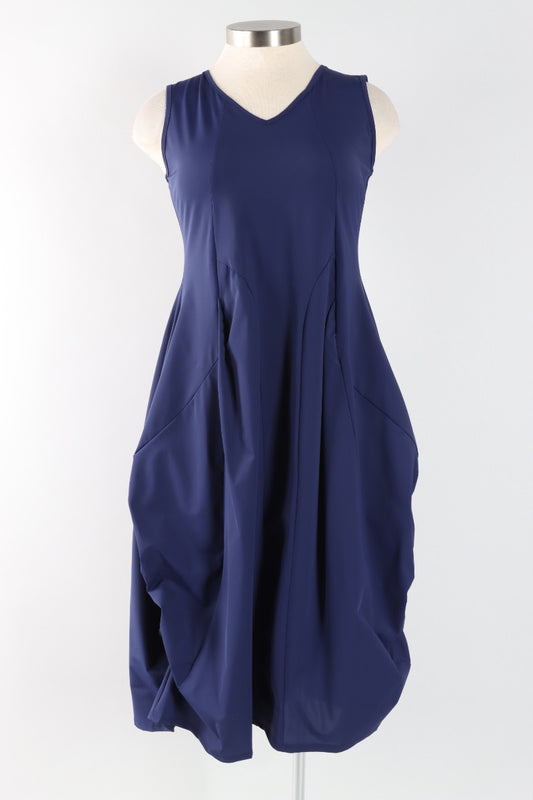 Veneto Dress Plus - Navy