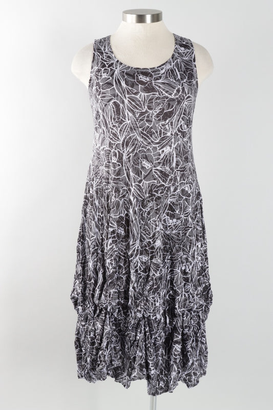Bubble Dress - Black & White