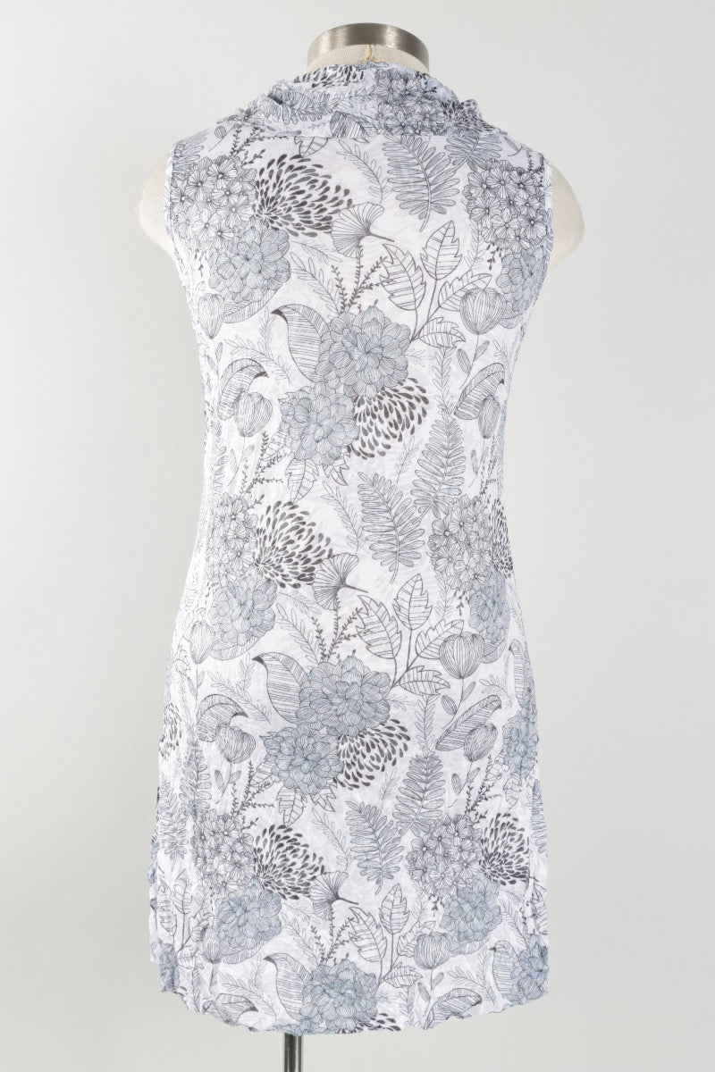 Cowl Dress - Floral