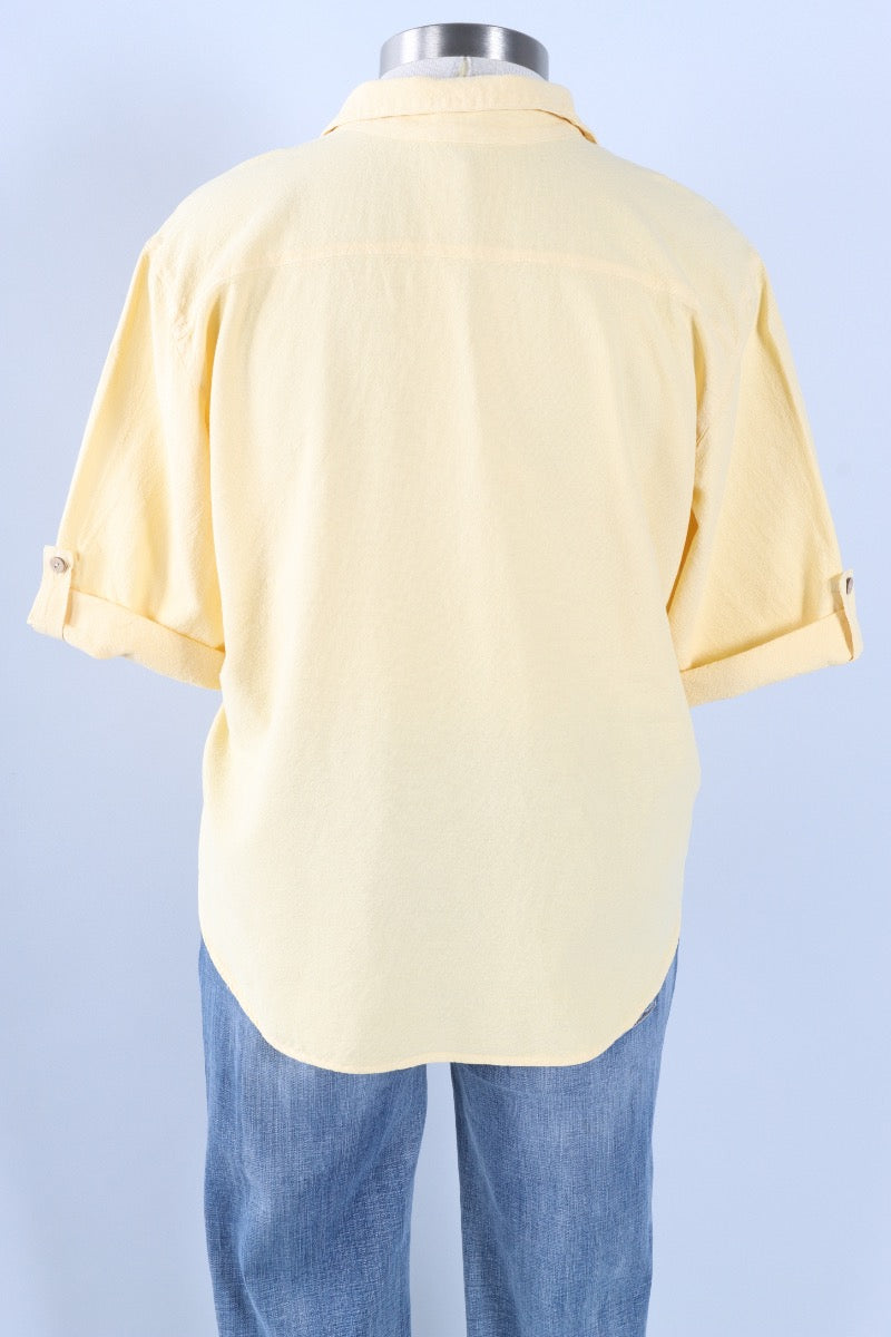 Tab Shirt - Cornflower