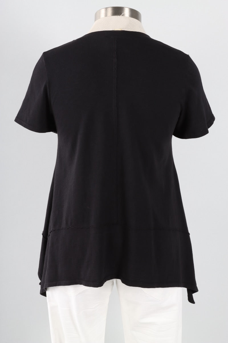 Hi Lo Swing Tee Plus - Black