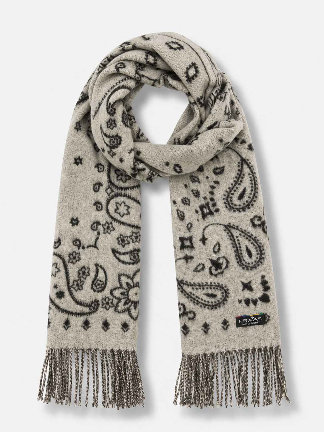 Bandana Cashmink Scarf - Morning Grey