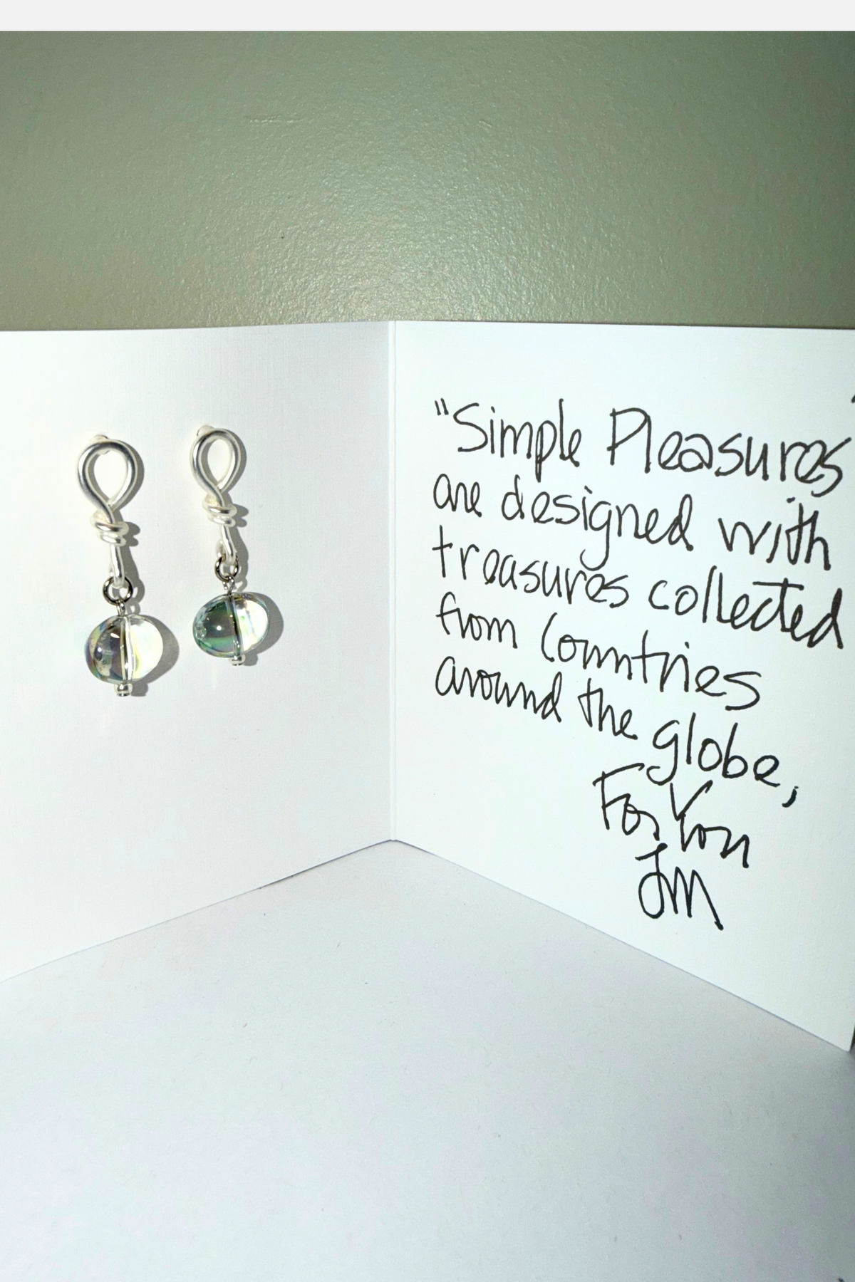 Buia Bobs Boho Earring - Silver
