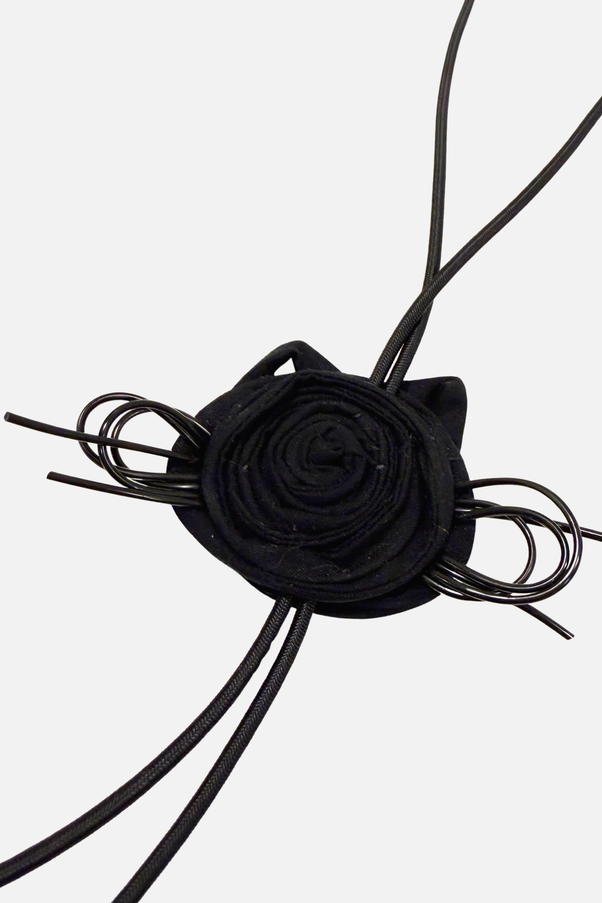 Kitty Face Bolo - Black