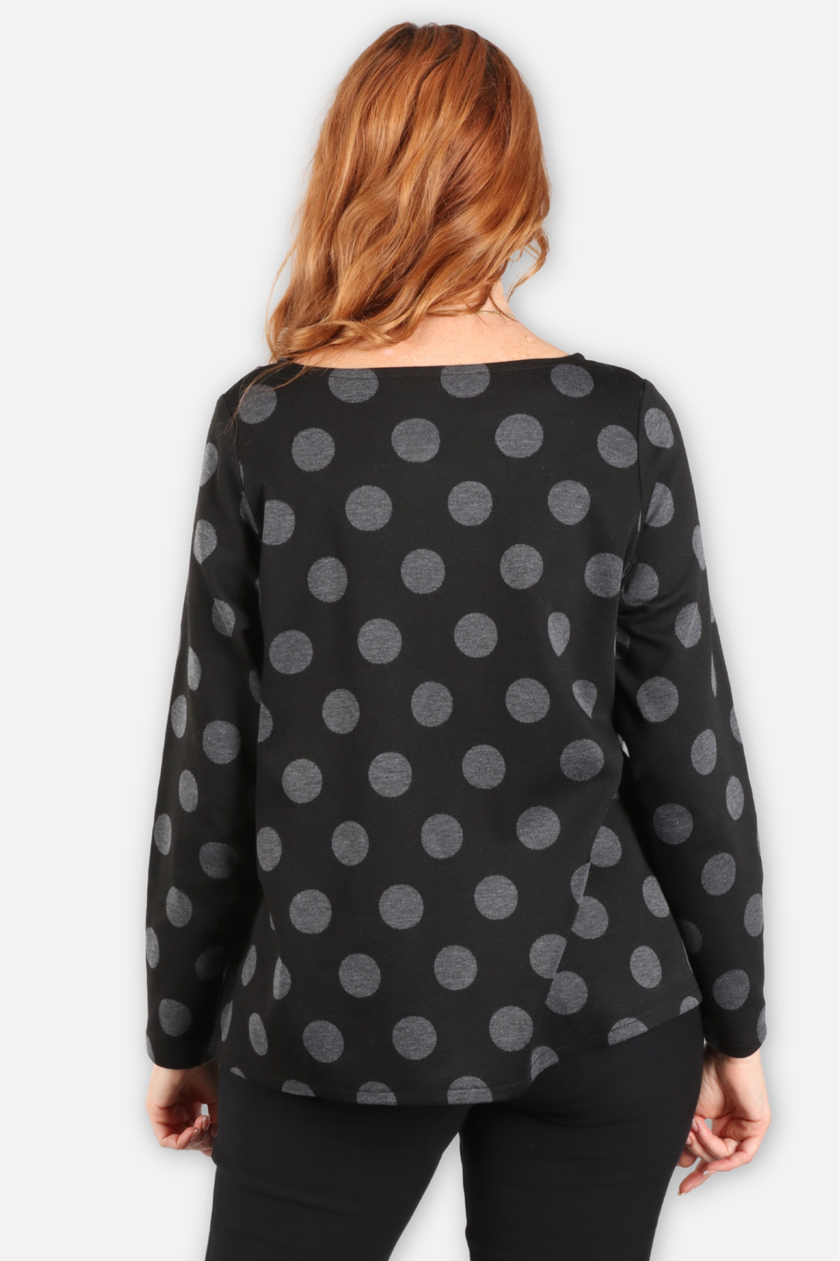 Be Spotted 2 Pocket Tee - Charcoal & Black