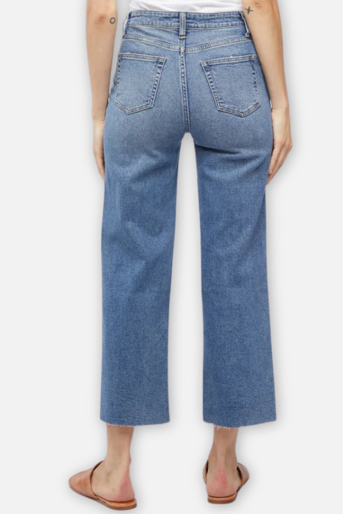 Aberdeen Wide Leg Jean - Vintage Worn