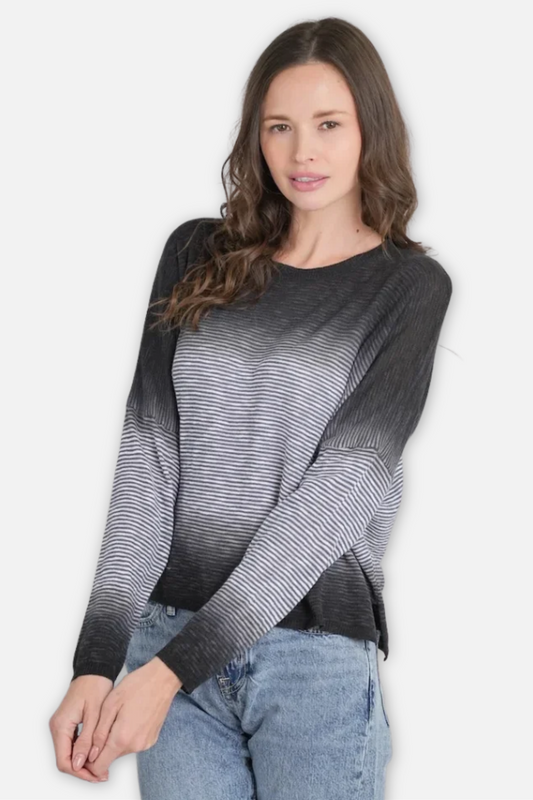 Duo Dip Ombre Sweater - Indigo