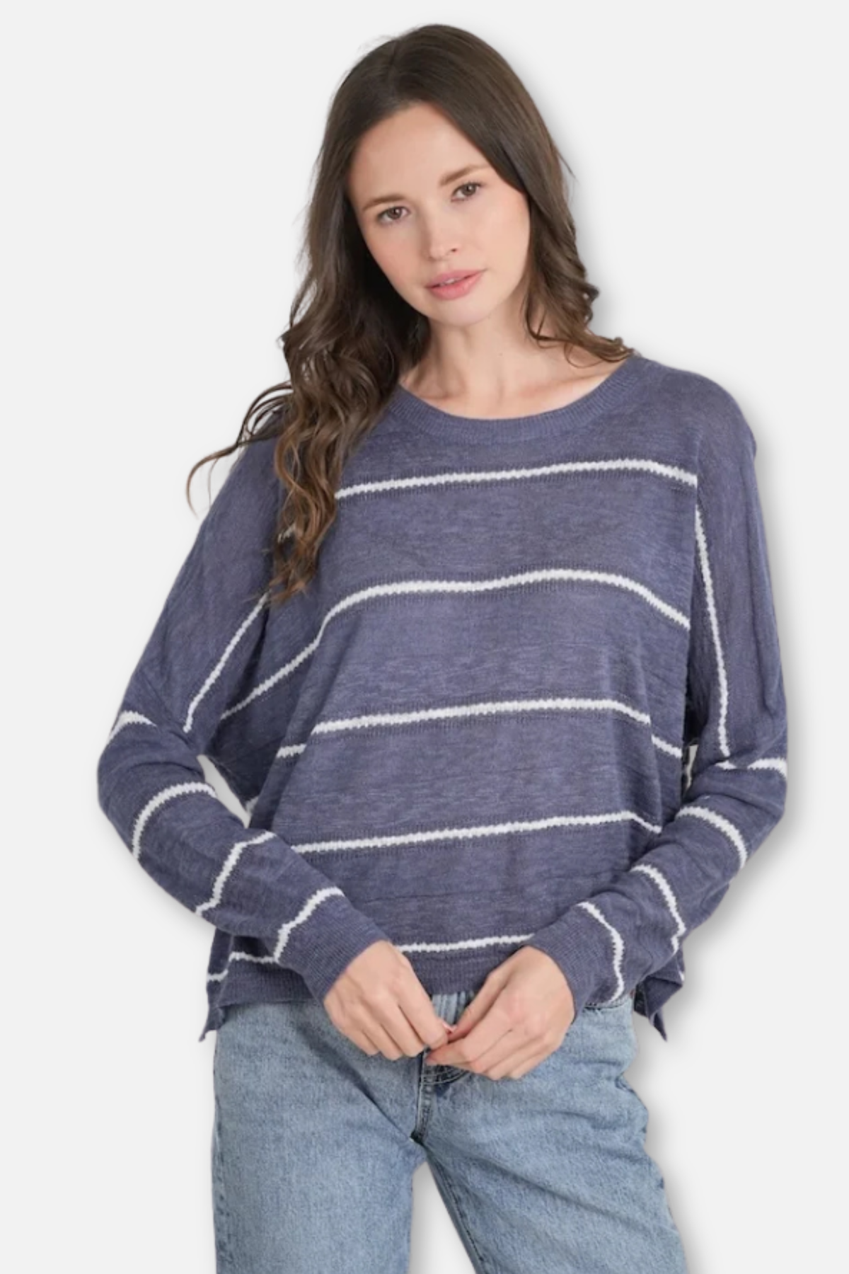 Ripple Sweater - Indigo