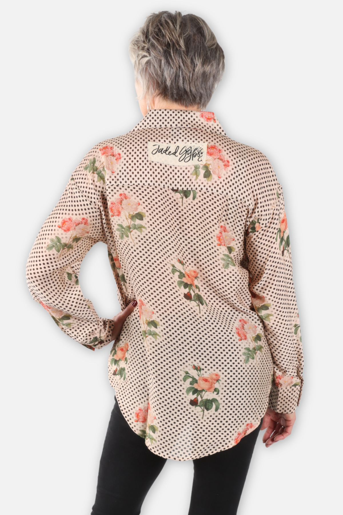 To The Point Shirt - Rose Garden