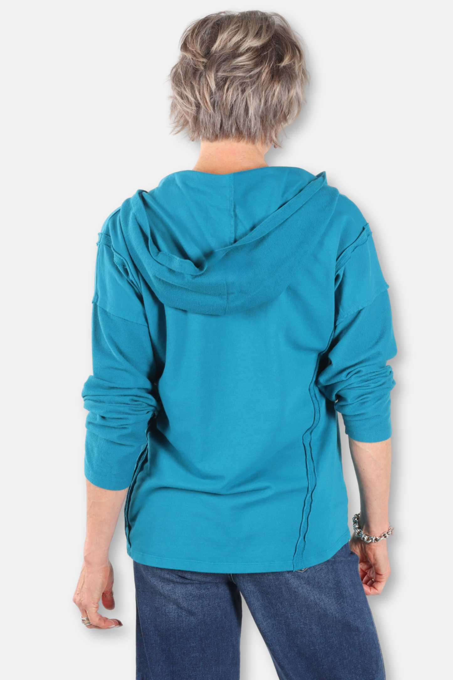 Relaxed Hoodie - Teal