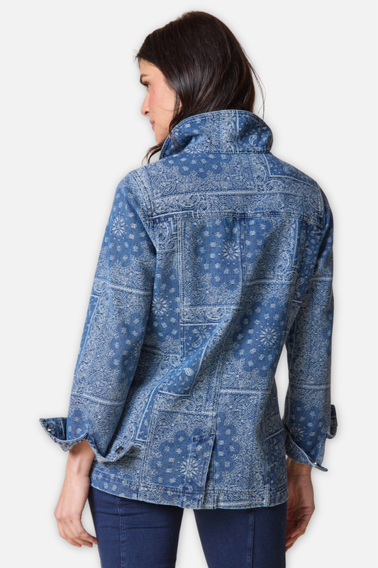 Boyfriend Jacket - Indigo