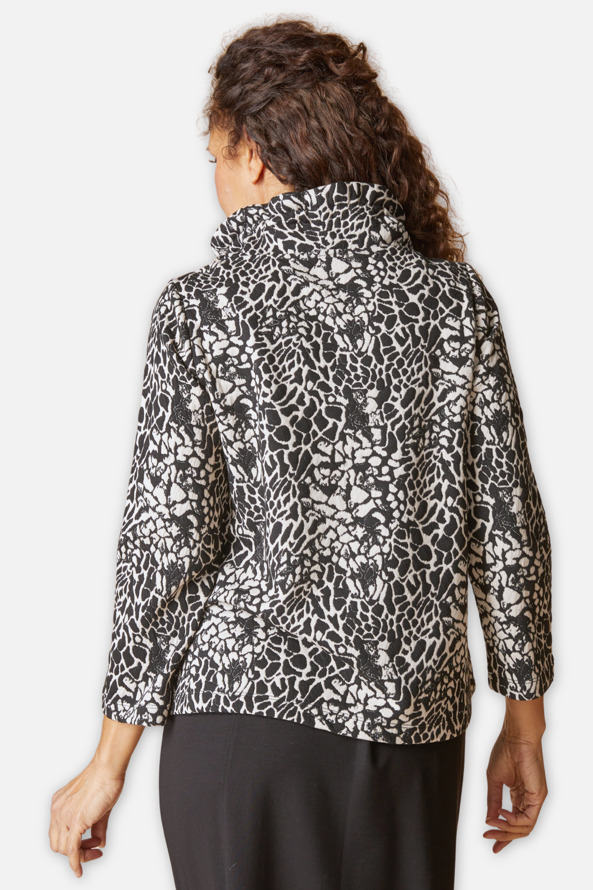Spot On Cowl Pullover - Dove