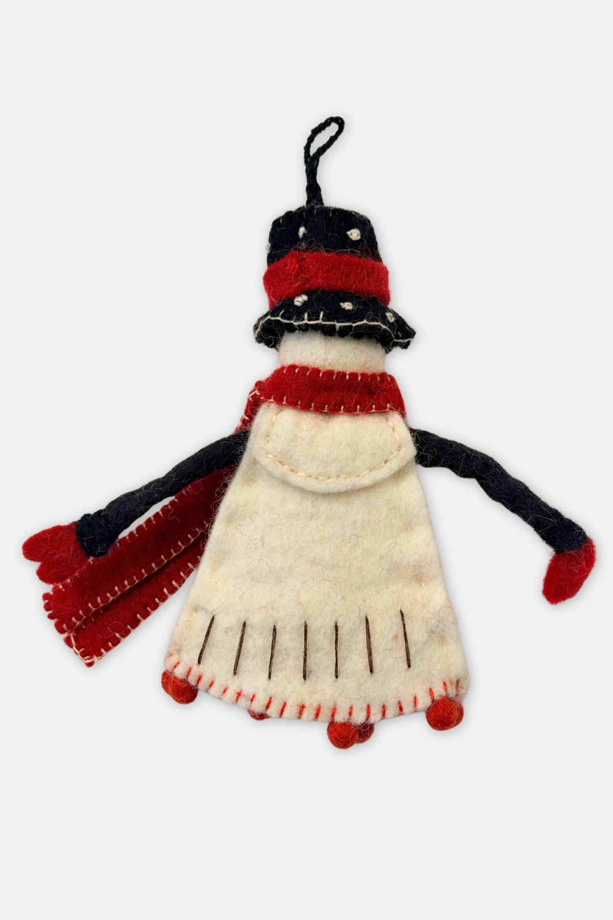 Christmas Bottle Topper - Snowman