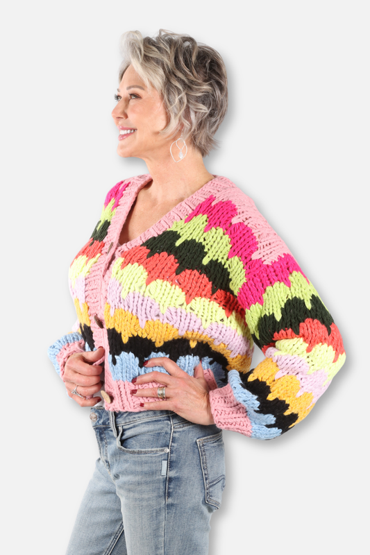 Hazel Cardigan - Multi