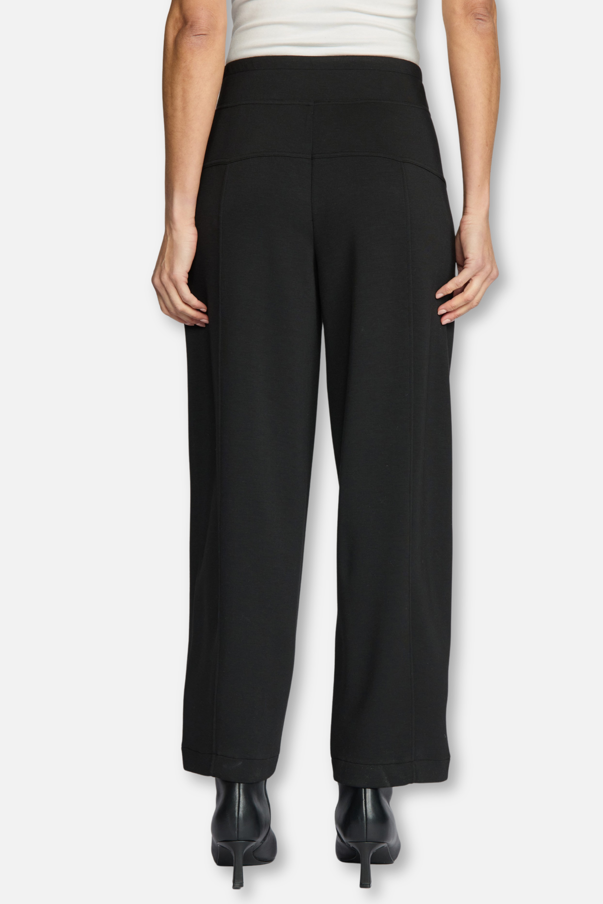 Border Stitch Travel Pant - Black
