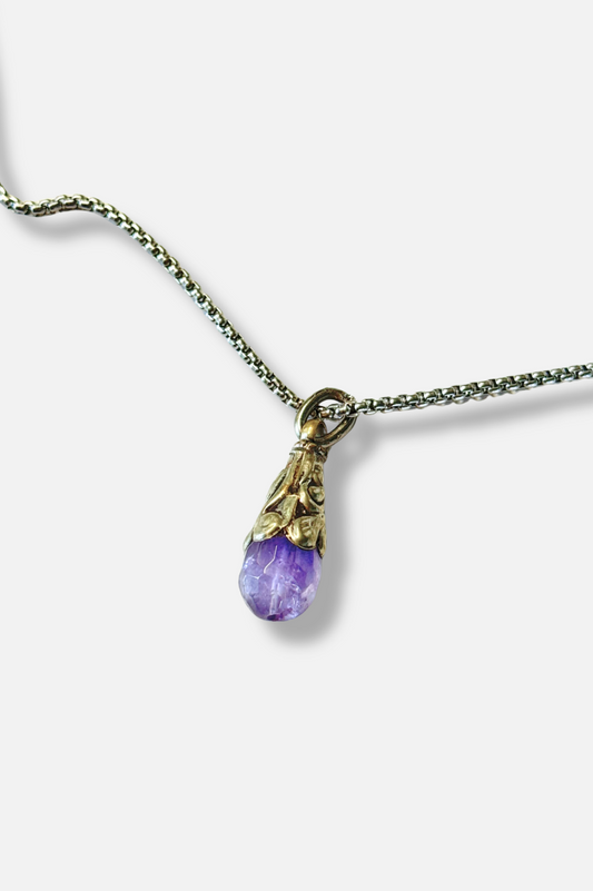 Eva Necklace - Amethyst