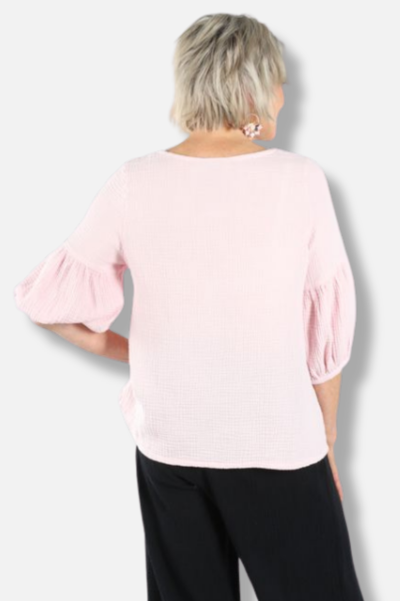 Lantern Shirt - Hoya Gauze