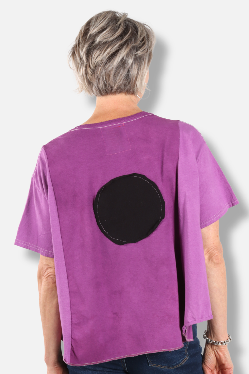 Graffic Traffic Tee - Grape #5