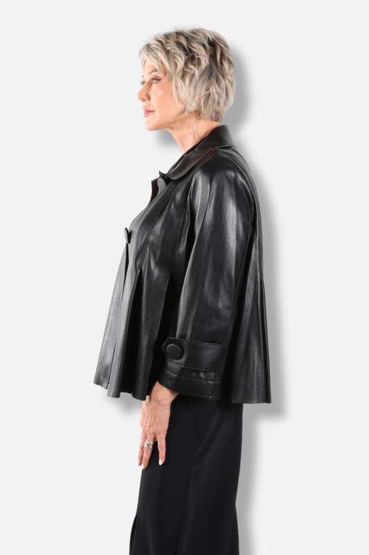 Pleats Jacket - Black