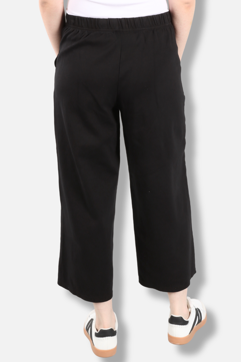 Crop Leg Pant - Black